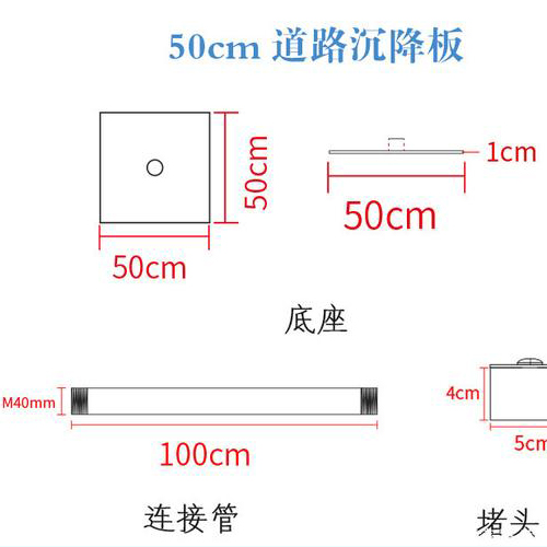 惠州沉降板规格型号如何选择？